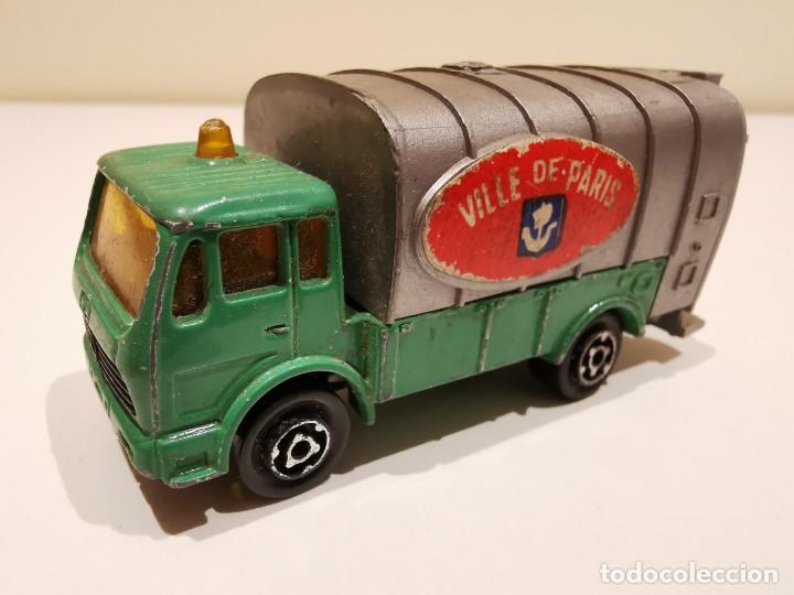 Coches a escala: Majorette Camion Basura Mercedes