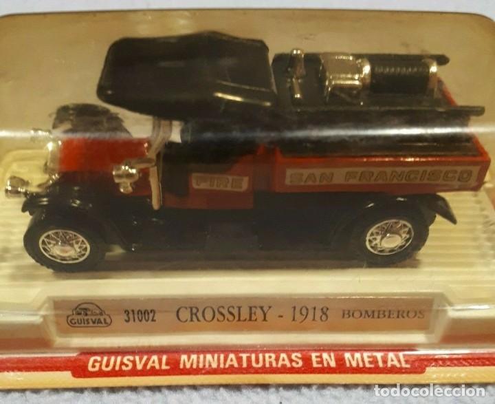 Coches a escala: CROSSLEY 1918 GUISVAL BOMBEROS NUEVO PRECINTADO SAN FRANCISCO FIRE DEPT