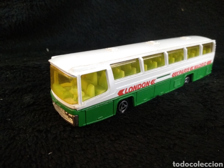 Coches a escala: Autocar london/Paris/madrid. Majorette, echo 1/87, Neoplan
