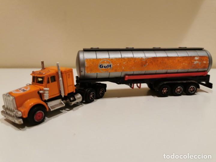 Coches a escala: Majorette Cami&oacute;n Cisterna Gulf