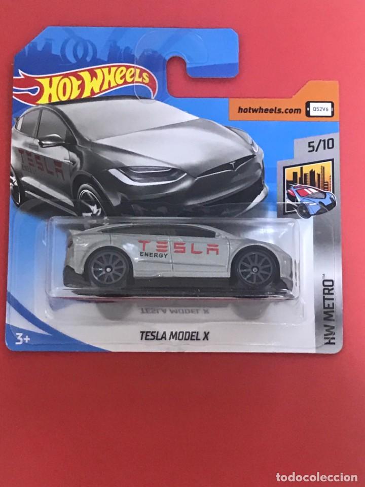 Hot Wheels Tesla Model x 247/365 gray