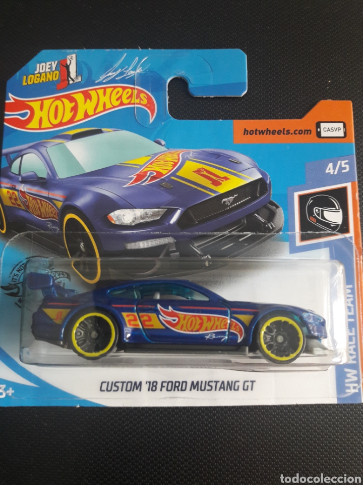 joey logano mustang hot wheels