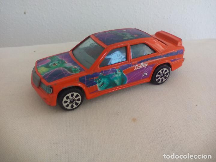 Coches a escala: COCHE MERCEDES 190 E. BURAGO. sulley. monstruos s.a. ESCALA 1/43
