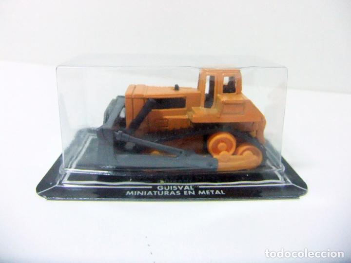 Coches a escala: BULLDOZER GUISVAL - PEQUE&Ntilde;A MINIATURA JUGUETE MAQUINARIA OBRAS CONSTRUCCI&Oacute;N TRACTOR PALA EXCAVADORA