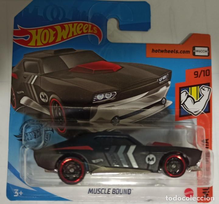 Details about   Muscle Bound Hot Wheels 2020 Muscle Mania 9/10 Black Short Card 