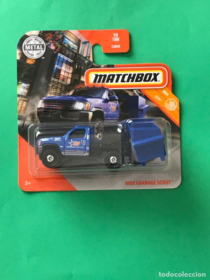 MBX Garbage Scout #10 Blue City 2020 Matchbox Case E