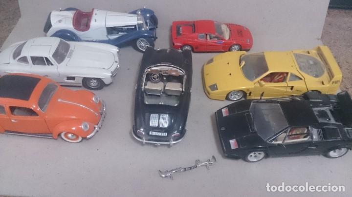 Coches a escala: LOTE DE COCHES ANTIGUOS BURAGO