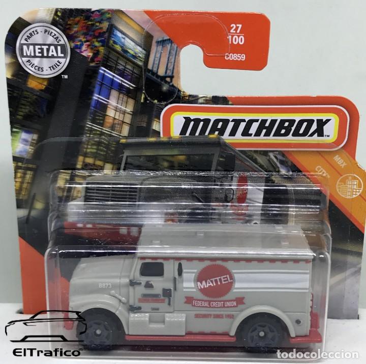 matchbox armored truck