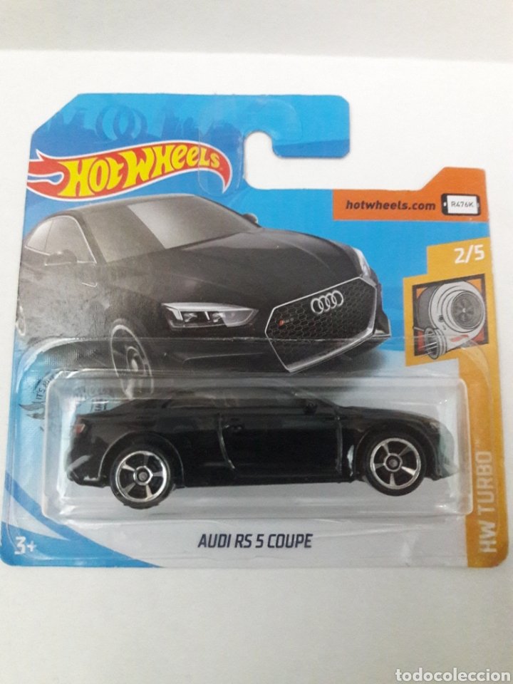 Carrinho Hot Wheels: Audi RS 5 Coupe Preto (R476K) Hw Turbo