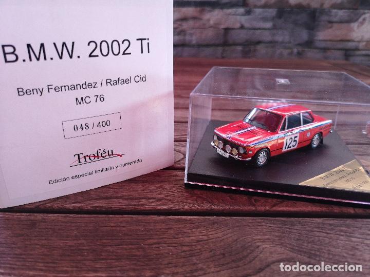 Coches a escala: Trofeu 1:43 BMW 202 Ti Benny Fern&aacute;ndez / Rafael Cid MC 76