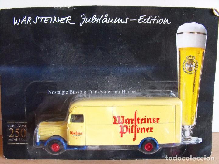 Model Cars: Furgoneta Cami&oacute;n de reparto de Cerveza Warlfterner. DGD. Escala H0.