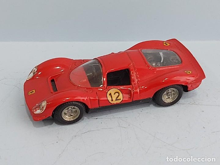 Coches a escala: ANTIGUO COCHE DE LA MARCA POLITOYS FERRARI P4