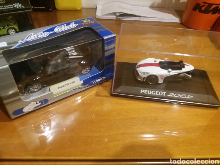 Coches a escala: Audi r8 y peugeot 20cup - Foto 1