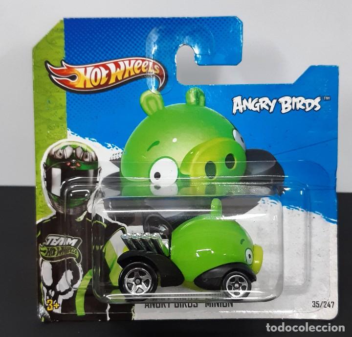 Details about   Hotwheels angry birds keyring diecast car 
