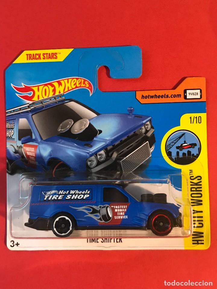 Blue TIME Shifter 312/365 Hot Wheels City Works 1/10