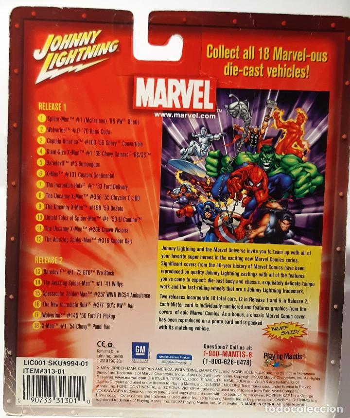 Coches a escala: JOHNNY LIGHTNING 1:64 MARVEL SERIES - Foto 2