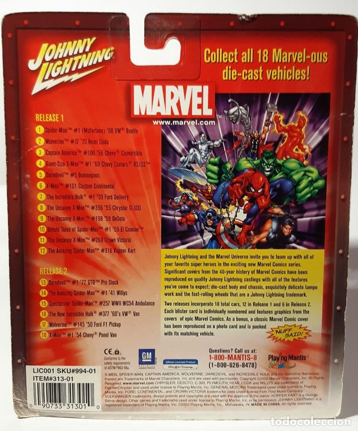 Coches a escala: JOHNNY LIGHTNING 1:64 MARVEL SERIES - Foto 3