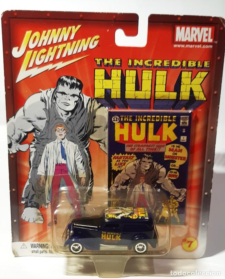Coches a escala: JOHNNY LIGHTNING 1:64 MARVEL SERIES - Foto 1