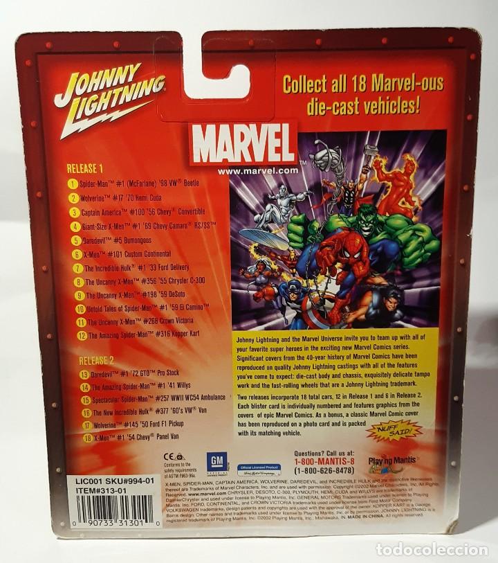 Coches a escala: JOHNNY LIGHTNING 1:64 MARVEL SERIES - Foto 2