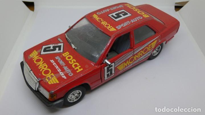 Coches a escala: COCHE BURAGO MERCEDES 190 E . MONROE . BOSCH . ESCALA 1/25