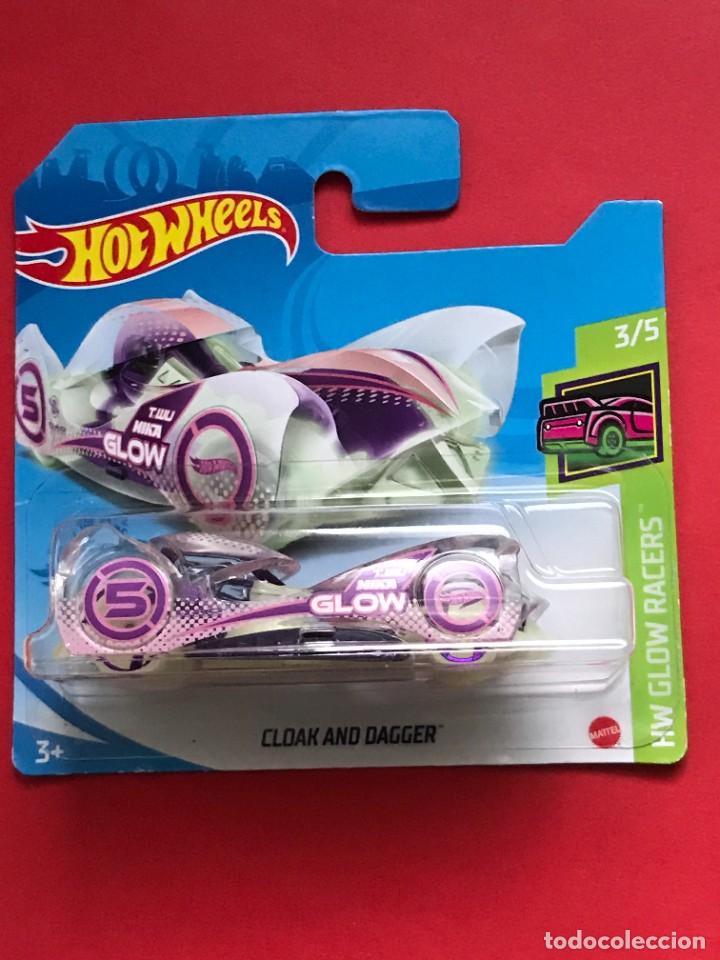 Details about   Hot Wheels 2021 HW Glow Racers 3/5 Cloak And Dagger 