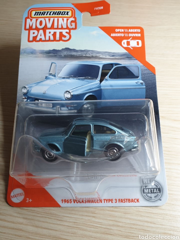 NEW in BLIST MATCHBOX Moving Parts '65 Volkswagen Type 3 Fastback 2019 issue 