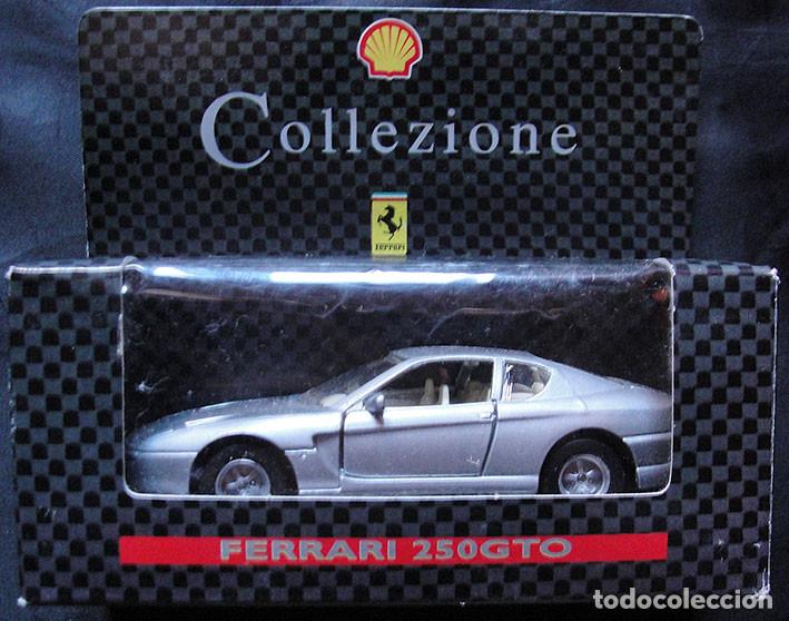 Coches a escala: FERRARI 250 GTO PLATEADO - COLLEZIONE SHELL - NUEVO -