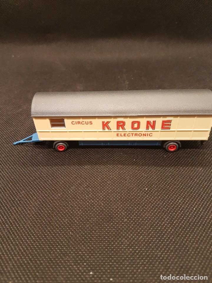 Coches a escala: Vag&oacute;n de Tren Circus Krone en miniatura - Foto 2