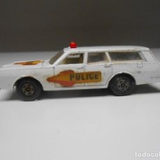Coches a escala: 84 MATCHBOX MERCURY POLICE CAR REF 55 POLICIA METAL MODEL COCHE 1/64 1:64