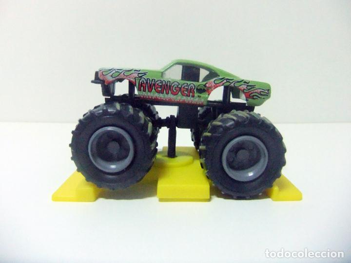 Coches a escala: FORD MUSTANG AVENGER - GUISVAL MONSTER ESCALA 1:58 COCHE BIG FOOT TRUCK JAM LUCAS OIL CAR 1:64 APROX