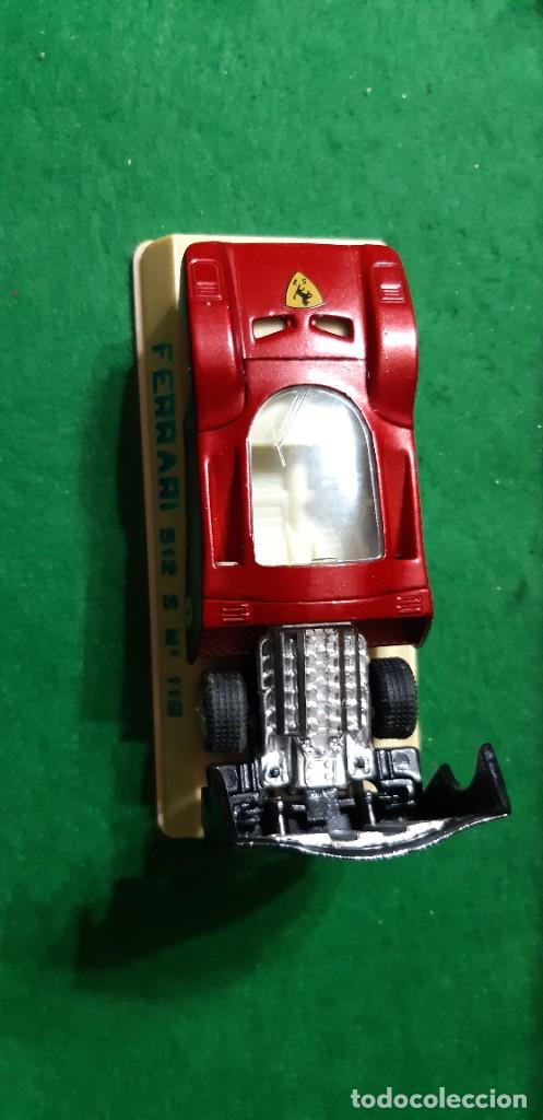 Coches a escala: FERRARI 512 S, MARCA JOAL, REF. 119.