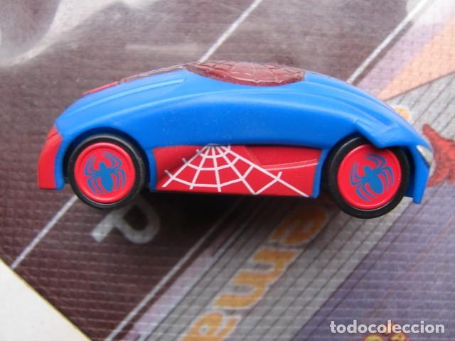 coche spider-man con pista de tejido - mat - Acheter Voitures miniatures à  autres échelles sur todocoleccion