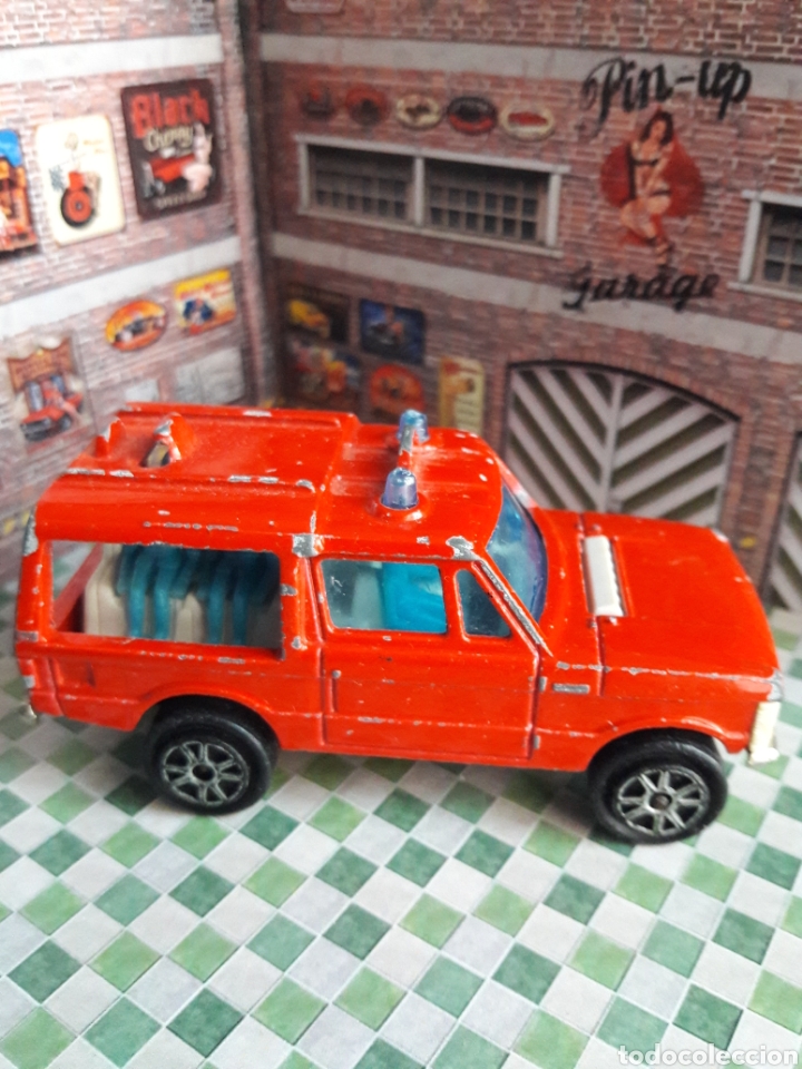 Coches a escala: MAJORETTE RANGE ROVER BOMBEROS N&deg;246 1/60
