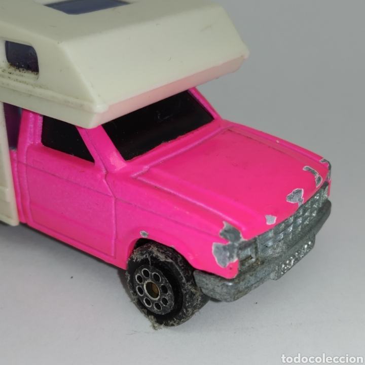 Camping-car Miniature MAJORETTE 278 Années 80 - Échelle 1/60 - Occasion Vintage