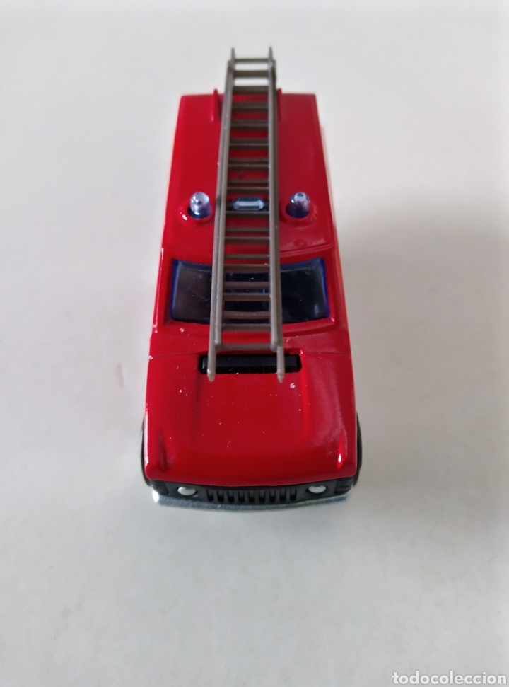 Coches a escala: Ranger Rover coche de bomberos (escala 1/60) Majorette Made in France