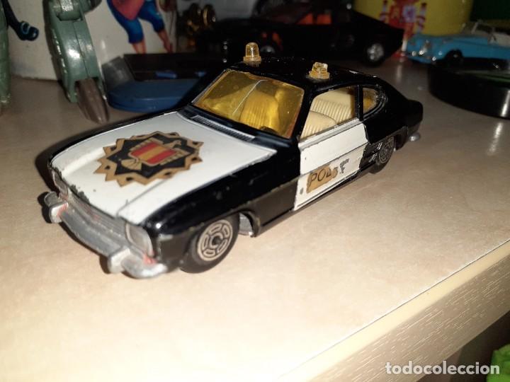 Coches a escala: Guisval.Ford Capri Polic&iacute;a Serie Escorpi&oacute;n.Esc.1/37.A&ntilde;os 70.