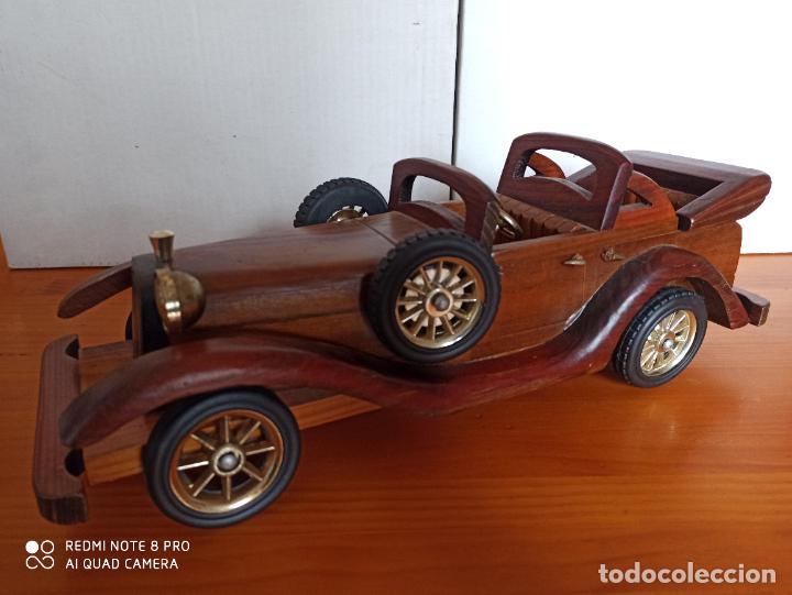 coche de madera - decoracion o coleccion - 37 c - Compra venta en