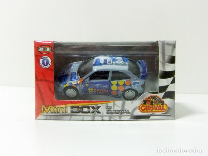Coches a escala: CITROEN XSARA CYPRUS RALLY #14 - GUISVAL MINI BOX ESCALA 1:58 1:64 APROX COCHE RALLYE CHIPRE MINIBOX
