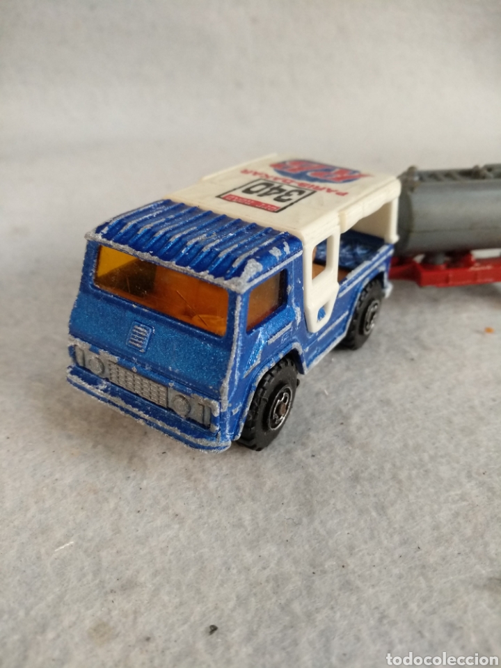 Camion Explorateur Majorette N°261 - Échelle 1/59 - Rouge - Occasion - Modèle Miniature
