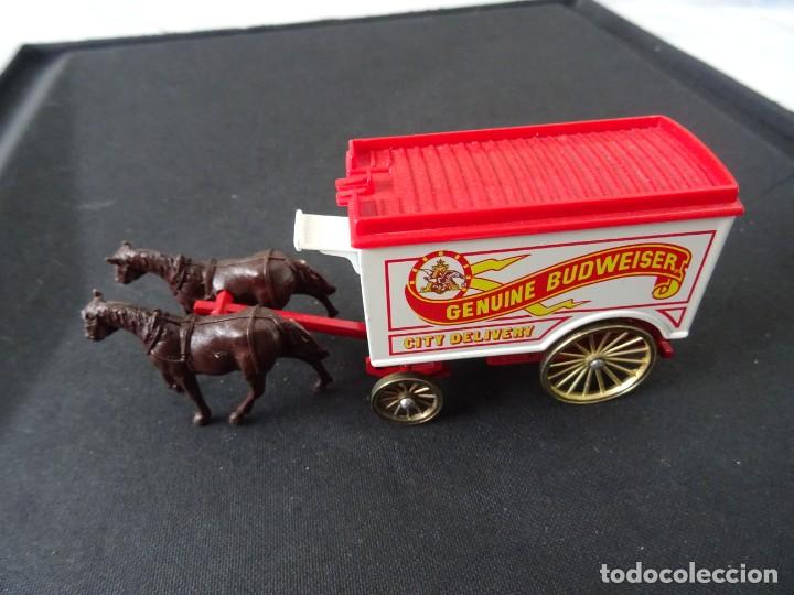Auto in scala: LLEDO DAYS GONE CAMION CABALLOS BUDWEISER MADE IN ENGLAND