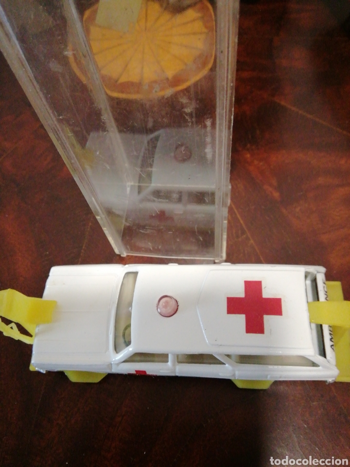 Coches a escala: Ambulancia Chevrolet Chevelle Gamda Koor Israel 11 cm aprox N&ordm; 8101