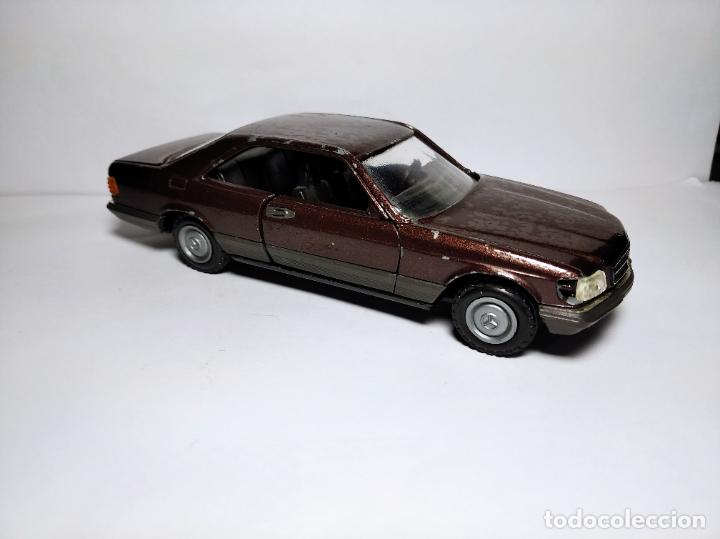 Model Cars: MERCEDES 380 500 SEC DE NZG MODELLE METAL 1,35