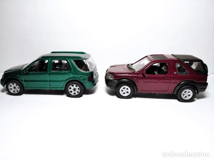 Coches a escala: LOTE DE COCHESLAND ROVER FREELANDER MERCEDES ML 430 DE SMART TOYS