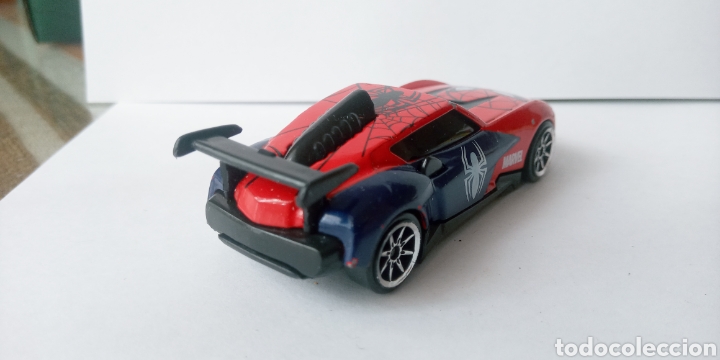 Coches a escala: MAJORETTE - COCHE DE ULTIMATE SPIDERMAN - 2013 - - Foto 3