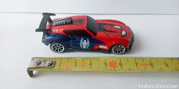 Coches a escala: MAJORETTE - COCHE DE ULTIMATE SPIDERMAN - 2013 - - Foto 5