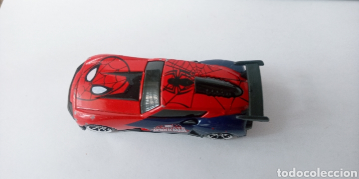Coches a escala: MAJORETTE - COCHE DE ULTIMATE SPIDERMAN - 2013 - - Foto 6