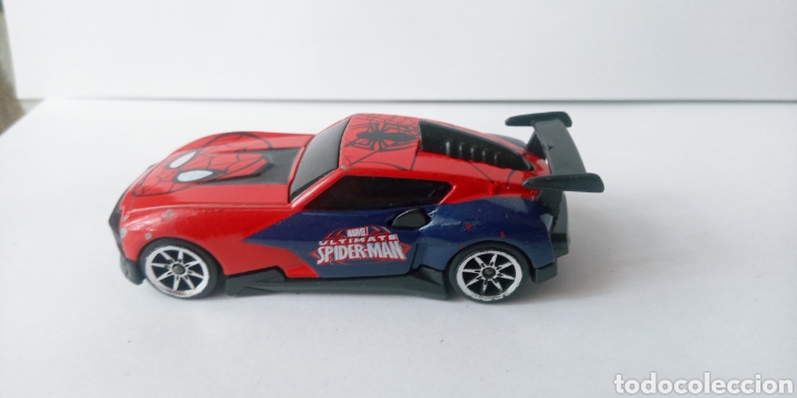 Coches a escala: MAJORETTE - COCHE DE ULTIMATE SPIDERMAN - 2013 - - Foto 2
