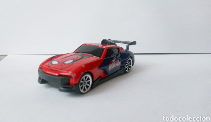 Coches a escala: MAJORETTE - COCHE DE ULTIMATE SPIDERMAN - 2013 - - Foto 7