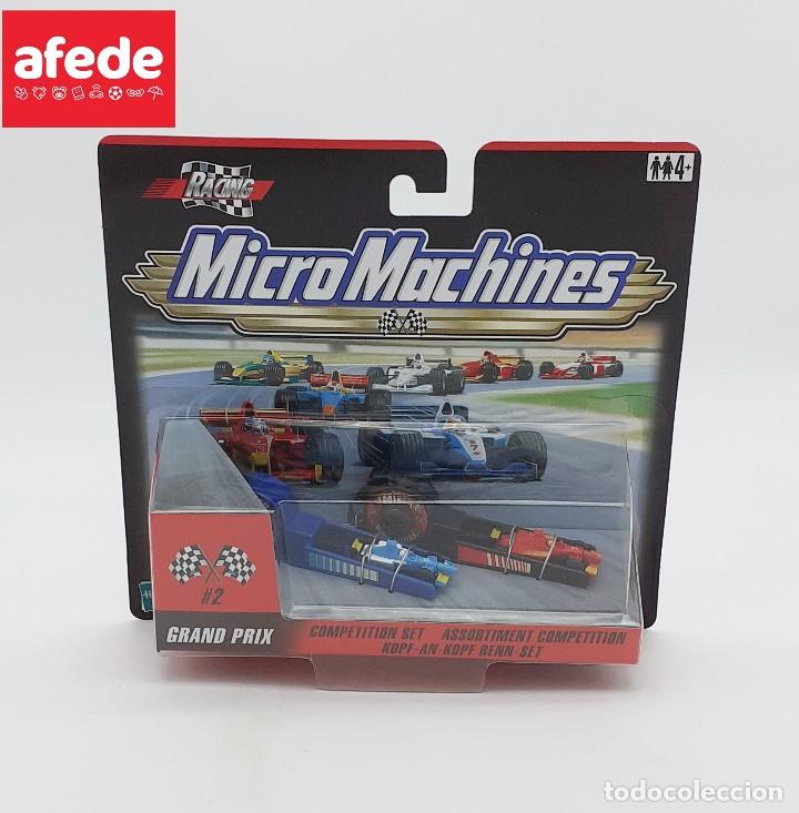 Coches a escala: BLISTER NUEVO DE MICRO MACHINES GRAND PRIX COMPETITION SET HASBRO A&Ntilde;O 1999