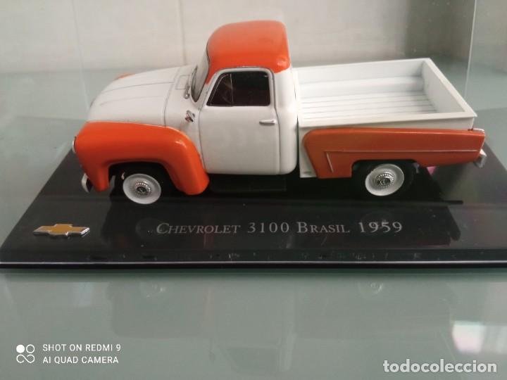 Coches a escala: FURGONETA MET&Aacute;LICA : CHEVROLET 3100 BRASIL 1959 (COCHES MET&Aacute;LICOS)